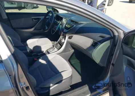 2012 Hyundai Elantra Gls (Ulsan Plant) from USA, damaged, VIN KMHDH4AEXCU377827